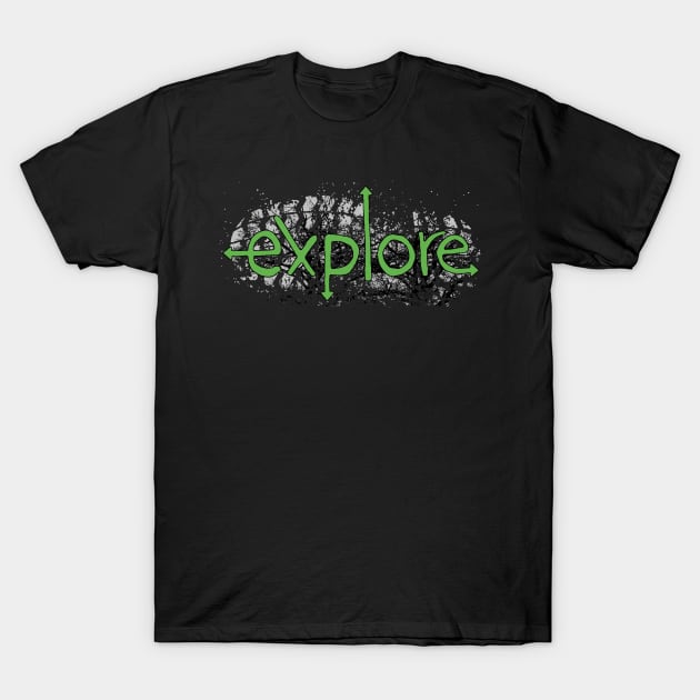 Explore T-Shirt by RainShineDesign